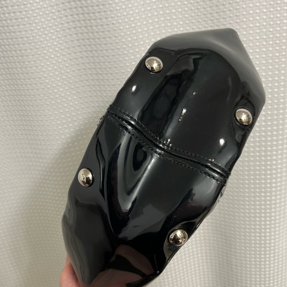 Alexander McQueen Patent Leather Handbag Purse - Picture 10 of 17